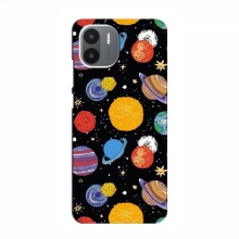 Космические Чехлы для Xiaomi Redmi A2 (VPrint) Рисованные планеты - купить на Floy.com.ua