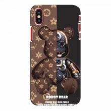 Крутые Чехлы для iPhone X (AlphaPrint) Медведь Луи Витон - купить на Floy.com.ua