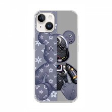 Крутые Чехлы для iPhone 16 Ultra (AlphaPrint) Робот Мишка Луи Витон - купить на Floy.com.ua