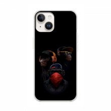 Крутые Чехлы для iPhone 16 Ultra (AlphaPrint) Тры обезьяны - купить на Floy.com.ua