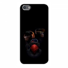 Крутые Чехлы для iPhone 5 / 5s / SE (AlphaPrint) Тры обезьяны - купить на Floy.com.ua