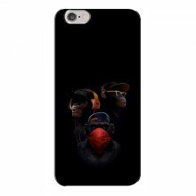 Крутые Чехлы для iPhone 6 Plus / 6s Plus (AlphaPrint) Тры обезьяны - купить на Floy.com.ua