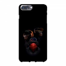 Крутые Чехлы для iPhone 7 Plus (AlphaPrint) Тры обезьяны - купить на Floy.com.ua