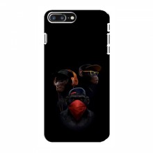 Крутые Чехлы для iPhone 8 Plus (AlphaPrint) Тры обезьяны - купить на Floy.com.ua