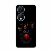 Крутые Чехлы для Huawei Honor X7b (AlphaPrint) Тры обезьяны - купить на Floy.com.ua