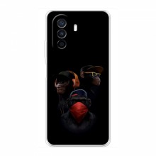Крутые Чехлы для Huawei Nova Y70 (AlphaPrint) Тры обезьяны - купить на Floy.com.ua