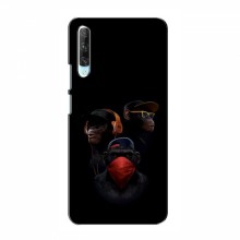 Крутые Чехлы для Huawei P Smart Pro (AlphaPrint) Тры обезьяны - купить на Floy.com.ua