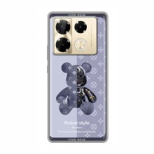 Крутые Чехлы для Infinix Note 40 Pro (AlphaPrint) Медвежонок Louis Vuitton - купить на Floy.com.ua