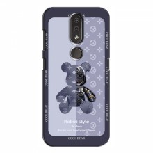 Крутые Чехлы для Nokia 4.2 (AlphaPrint) Медвежонок Louis Vuitton - купить на Floy.com.ua