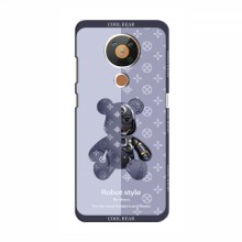 Крутые Чехлы для Nokia 5.3 (AlphaPrint) Медвежонок Louis Vuitton - купить на Floy.com.ua