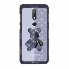 Крутые Чехлы для Nokia 6.1 Plus (AlphaPrint) Медвежонок Louis Vuitton - купить на Floy.com.ua
