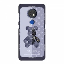 Крутые Чехлы для Nokia 6.2 (2019) (AlphaPrint) Медвежонок Louis Vuitton - купить на Floy.com.ua
