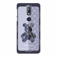 Крутые Чехлы для Nokia 7.1 (AlphaPrint) Медвежонок Louis Vuitton - купить на Floy.com.ua