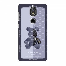 Крутые Чехлы для Nokia 7 (AlphaPrint) Медвежонок Louis Vuitton - купить на Floy.com.ua