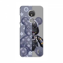 Крутые Чехлы для Nokia C21 (AlphaPrint) Робот Мишка Луи Витон - купить на Floy.com.ua