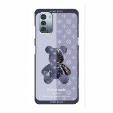Крутые Чехлы для Nokia G11 (AlphaPrint) Медвежонок Louis Vuitton - купить на Floy.com.ua