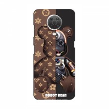 Крутые Чехлы для Nokia G20 (AlphaPrint) Медведь Луи Витон - купить на Floy.com.ua