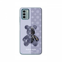Крутые Чехлы для Nokia G22 (AlphaPrint) Медвежонок Louis Vuitton - купить на Floy.com.ua