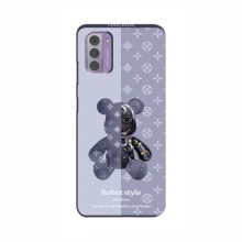 Крутые Чехлы для Nokia G42 (AlphaPrint) Медвежонок Louis Vuitton - купить на Floy.com.ua