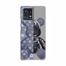 Крутые Чехлы для Motorola Edge 40 Pro (AlphaPrint) Робот Мишка Луи Витон - купить на Floy.com.ua