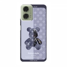 Крутые Чехлы для Motorola MOTO G24 (AlphaPrint) Медвежонок Louis Vuitton - купить на Floy.com.ua