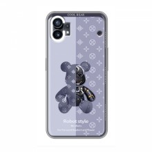 Крутые Чехлы для Nothing Phone 1 (AlphaPrint) Медвежонок Louis Vuitton - купить на Floy.com.ua