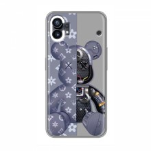 Крутые Чехлы для Nothing Phone 1 (AlphaPrint) Робот Мишка Луи Витон - купить на Floy.com.ua