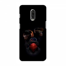 Крутые Чехлы для OnePlus 6T (AlphaPrint) Тры обезьяны - купить на Floy.com.ua