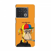Крутые Чехлы для OnePlus 10 Pro (AlphaPrint) Скучающая Обезьяна NFT - купить на Floy.com.ua