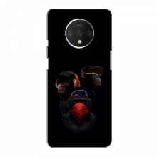 Крутые Чехлы для OnePlus 7T (AlphaPrint) Тры обезьяны - купить на Floy.com.ua