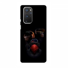 Крутые Чехлы для OnePlus 9 Pro (AlphaPrint) Тры обезьяны - купить на Floy.com.ua