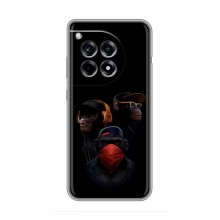Крутые Чехлы для OnePlus Ace 3 (AlphaPrint) Тры обезьяны - купить на Floy.com.ua