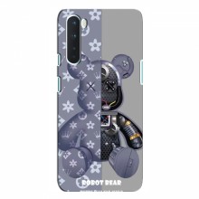 Крутые Чехлы для OnePlus Nord (AlphaPrint) Робот Мишка Луи Витон - купить на Floy.com.ua