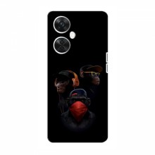 Крутые Чехлы для OnePlus Nord CE 3 Lite (AlphaPrint) Тры обезьяны - купить на Floy.com.ua