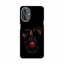 Крутые Чехлы для OnePlus Nord N20 (AlphaPrint) Тры обезьяны - купить на Floy.com.ua