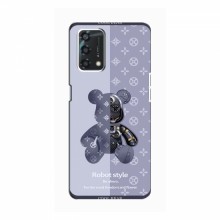 Крутые Чехлы для OPPO A95 (AlphaPrint) Медвежонок Louis Vuitton - купить на Floy.com.ua