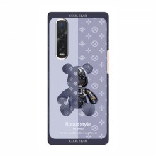 Крутые Чехлы для OPPO Find X3 Pro (AlphaPrint) Медвежонок Louis Vuitton - купить на Floy.com.ua