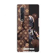 Крутые Чехлы для OPPO Find X3 Pro (AlphaPrint) Медведь Луи Витон - купить на Floy.com.ua