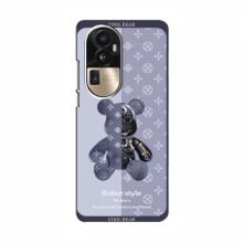 Крутые Чехлы для OPPO Reno 10 Pro (CHINA) (AlphaPrint) Медвежонок Louis Vuitton - купить на Floy.com.ua