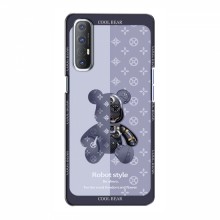 Крутые Чехлы для OPPO Reno 3 Pro (AlphaPrint) Медвежонок Louis Vuitton - купить на Floy.com.ua