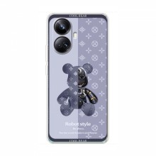 Крутые Чехлы для RealMe 10 Pro Plus (5G) (AlphaPrint) Медвежонок Louis Vuitton - купить на Floy.com.ua