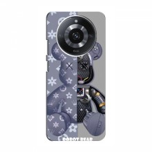 Крутые Чехлы для RealMe 11 Pro (AlphaPrint) Робот Мишка Луи Витон - купить на Floy.com.ua