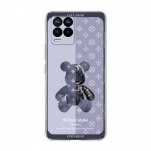 Крутые Чехлы для RealMe 8 Pro (AlphaPrint) Медвежонок Louis Vuitton - купить на Floy.com.ua