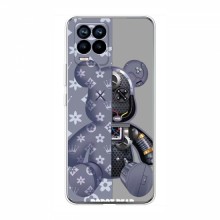 Крутые Чехлы для RealMe 8 Pro (AlphaPrint) Робот Мишка Луи Витон - купить на Floy.com.ua