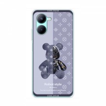 Крутые Чехлы для RealMe C33 (AlphaPrint) Медвежонок Louis Vuitton - купить на Floy.com.ua