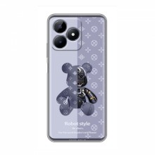 Крутые Чехлы для RealMe Note 50 (AlphaPrint) Медвежонок Louis Vuitton - купить на Floy.com.ua