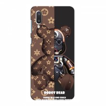 Крутые Чехлы для Samsung Galaxy A02 (2021) A022G (AlphaPrint) Медведь Луи Витон - купить на Floy.com.ua