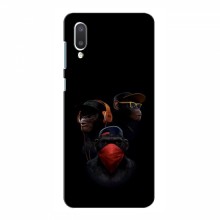 Крутые Чехлы для Samsung Galaxy A02 (2021) A022G (AlphaPrint) Тры обезьяны - купить на Floy.com.ua