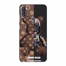 Крутые Чехлы для Samsung Galaxy A11 (A115) (AlphaPrint) Медведь Луи Витон - купить на Floy.com.ua
