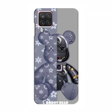 Крутые Чехлы для Samsung Galaxy A12 (2021) (AlphaPrint) Робот Мишка Луи Витон - купить на Floy.com.ua